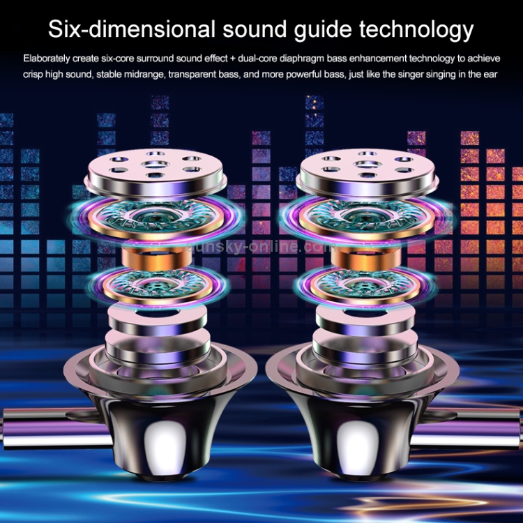 Galante G20 Six-core + HIFI Sound Quality Metal Tone Tuning In-Ear Wired Earphone(White) Galante G20 Six-core + HIFI Sound Quality Metal Tone Tuning In-Ear Wired Earphone(White)