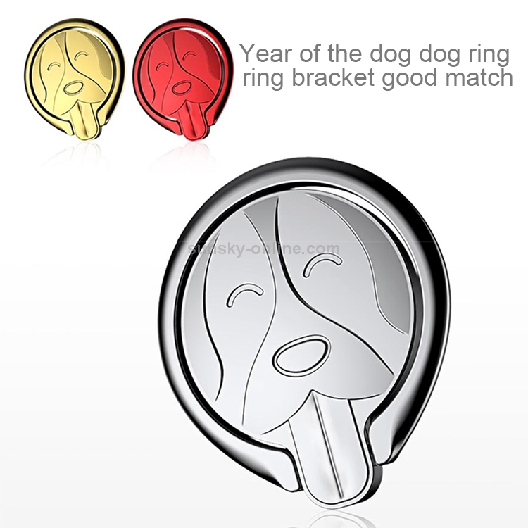TOTUDESIGN Universal Hapi Dog 360 Degree Rotating Ring Holder TOTUDESIGN Universal Hapi Dog 360 Degree Rotating Ring Holder