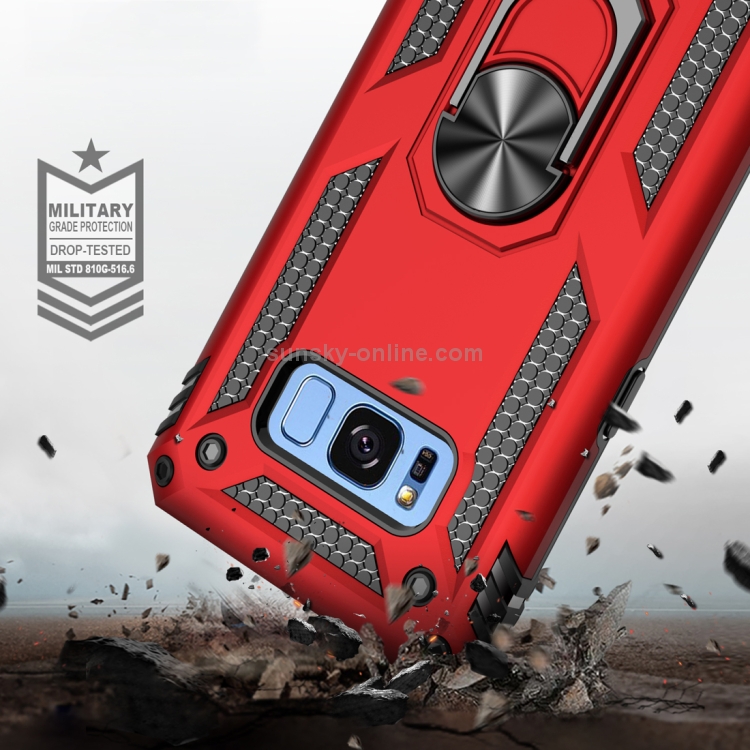 Redmi Note 11 4G Funda [con soporte de 360°] Tecnología de galvanoplastia  Soporte magnético para automóvil, cubierta de protección delgada compatible