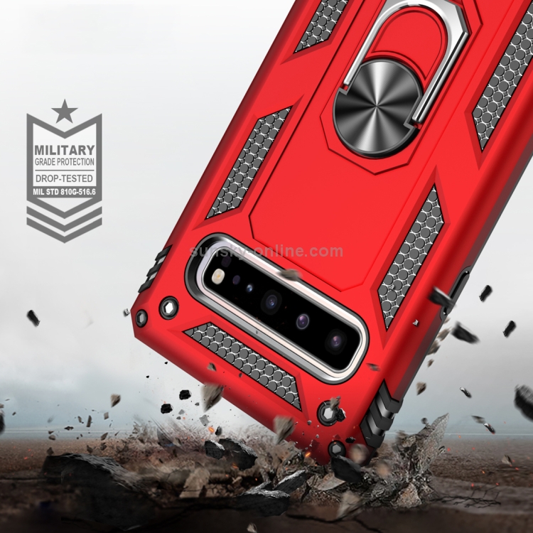 Armor Shockproof TPU + PC Protective Case for Galaxy S10 5G, with 360 Degree Rotation Holder (Black) Armor Shockproof TPU + PC Protective Case for Galaxy S10 5G, with 360 Degree Rotation Holder (Black)