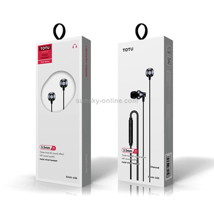 TOTUDESIGN EAUA-030 Time Series Metal In Ear Wired Earphone TOTUDESIGN EAUA-030 Time Series Metal In Ear Wired Earphone