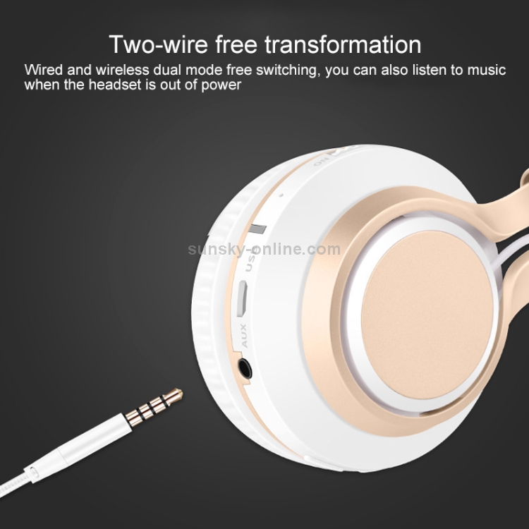 BT-08 Over-Ear Wireless Headphones Adjustable Foldable Bluetooth Headset with Mic(Black Grey) BT-08 Over-Ear Wireless Headphones Adjustable Foldable Bluetooth Headset with Mic(Black Grey)