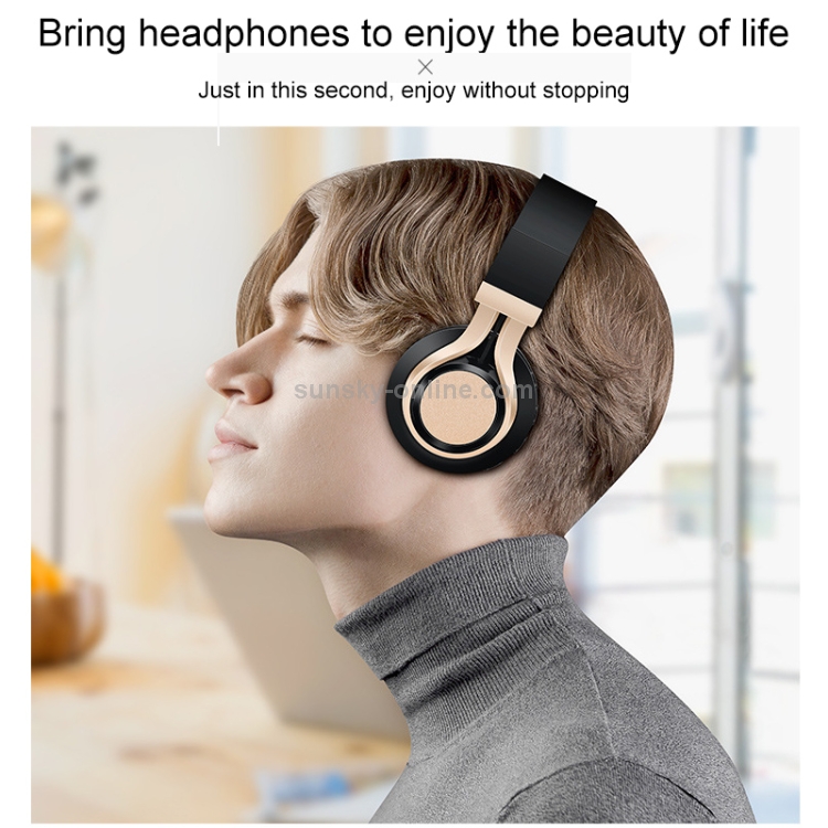 BT-08 Over-Ear Wireless Headphones Adjustable Foldable Bluetooth Headset with Mic(Black Grey) BT-08 Over-Ear Wireless Headphones Adjustable Foldable Bluetooth Headset with Mic(Black Grey)