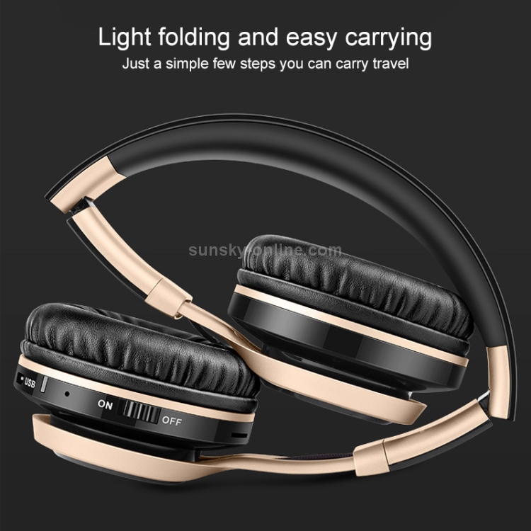 BT-08 Over-Ear Wireless Headphones Adjustable Foldable Bluetooth Headset with Mic(Black Grey) BT-08 Over-Ear Wireless Headphones Adjustable Foldable Bluetooth Headset with Mic(Black Grey)