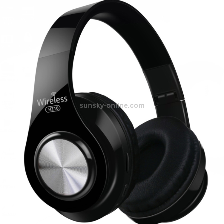 HZ10 Wireless Over-Ear Bluetooth Headphone Foldable Headset Adjustable Earphone With Mic (Black) HZ10 Wireless Over-Ear Bluetooth Headphone Foldable Headset Adjustable Earphone With Mic (Black)