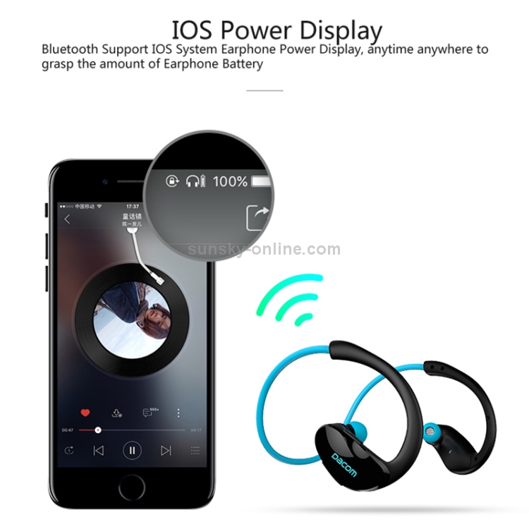 Dacom Athlete Sport Running Bluetooth Earphone Stereo Audio Headset with Mic(Red) Dacom Athlete Sport Running Bluetooth Earphone Stereo Audio Headset with Mic(Red)