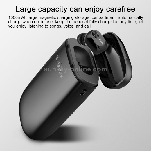 Dacom K6P Mini Stereo Bluetooth V4.1 Earbuds Buds In-ear Earphone with Charging Box, Battery Capacity: 1000mAh(Flesh Color) Dacom K6P Mini Stereo Bluetooth V4.1 Earbuds Buds In-ear Earphone with Charging Box, Battery Capacity: 1000mAh(Flesh Color)