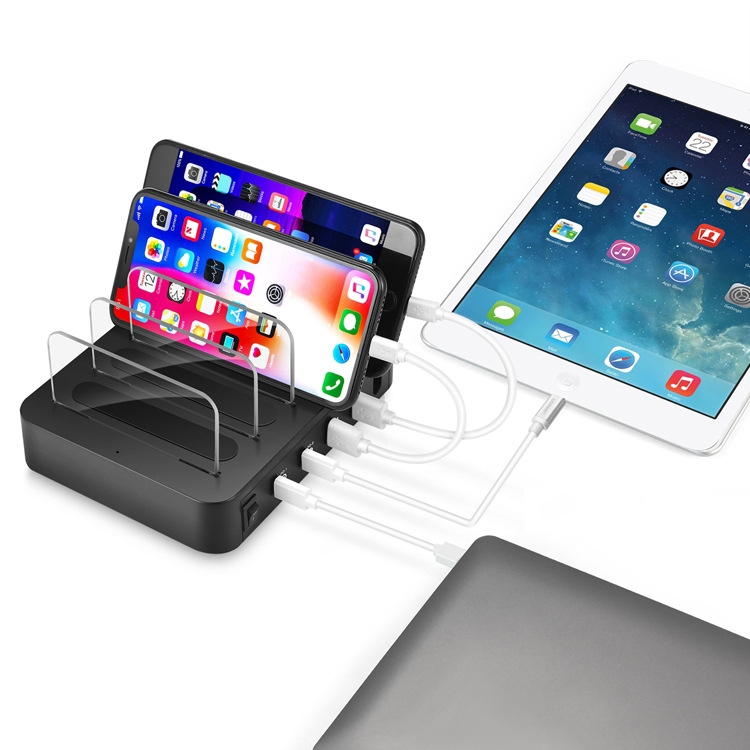 45W PD USB-C / Type-C + 18W PD USB-C / Type-C + 18W QC 3.0 USB + USB Ports Smart Charger with Detachable Bezel, EU Plug 45W PD USB-C / Type-C + 18W PD USB-C / Type-C + 18W QC 3.0 USB + USB Ports Smart Charger with Detachable Bezel, EU Plug