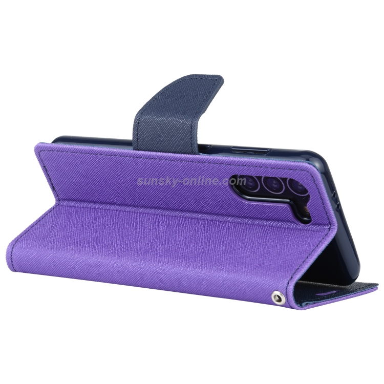 For Samsung Galaxy S21+ 5G GOOSPERY FANCY DIARY Horizontal Flip PU Leather Case with Holder & Card Slots & Wallet (Purple) For Samsung Galaxy S21+ 5G GOOSPERY FANCY DIARY Horizontal Flip PU Leather Case with Holder & Card Slots & Wallet (Purple)