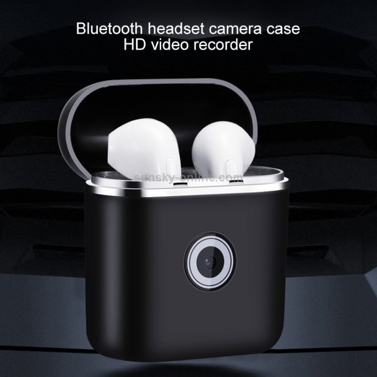 F8 Multi-function Car Driving Recorder Bluetooth Headset Video Recording Box, Capacity : 32GB(Black) F8 Multi-function Car Driving Recorder Bluetooth Headset Video Recording Box, Capacity : 32GB(Black)