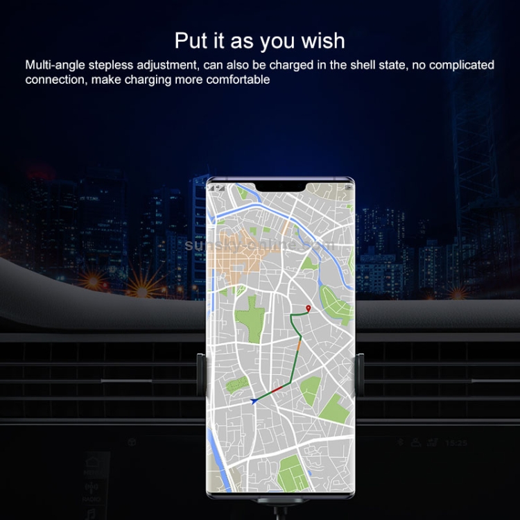 Original Huawei CP39S Super Fast Charge Infrared Smart Sensor Car Wireless Charger (MAX 27W)(Black) Original Huawei CP39S Super Fast Charge Infrared Smart Sensor Car Wireless Charger (MAX 27W)(Black)