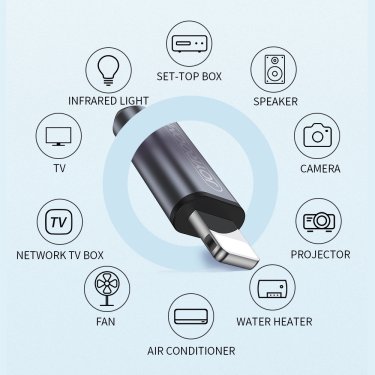 JOYROOM JR-CY278 Micro USB Interface Universal Smart Household Electric Appliances IR Remote Controller for Android Mobile Phones with OTG Function JOYROOM JR-CY278 Micro USB Interface Universal Smart Household Electric Appliances IR Remote Controller for Android Mobile Phones with OTG Function