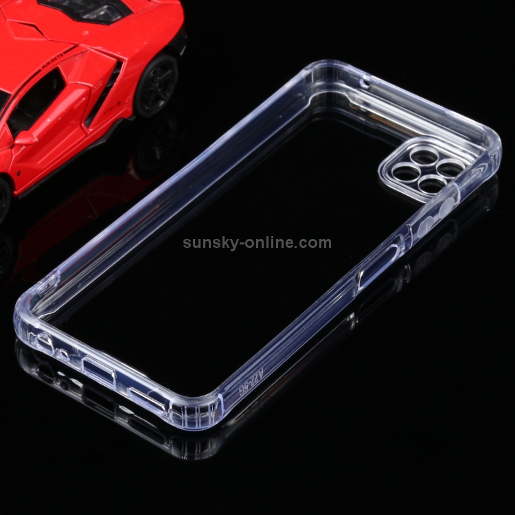 For Samsung Galaxy A22 5G Four-corner Shockproof Transparent TPU + PC Protective Case For Samsung Galaxy A22 5G Four-corner Shockproof Transparent TPU + PC Protective Case