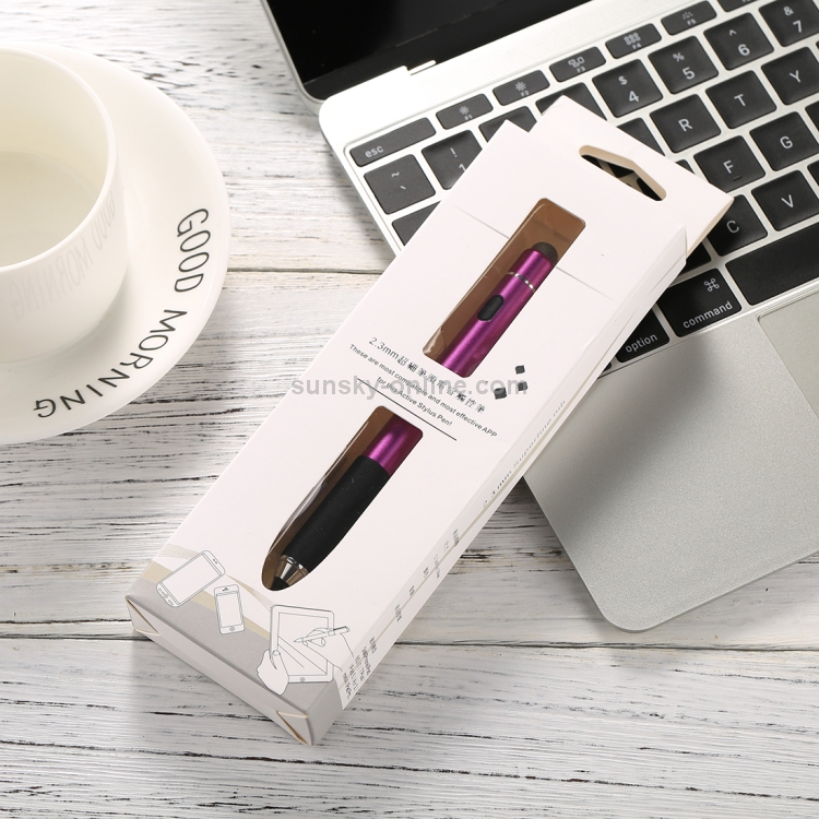 Universal Rechargeable Double Heads Capacitive Touch Screen Stylus Pen with 2.3mm Superfine Metal Nib Universal Rechargeable Double Heads Capacitive Touch Screen Stylus Pen with 2.3mm Superfine Metal Nib