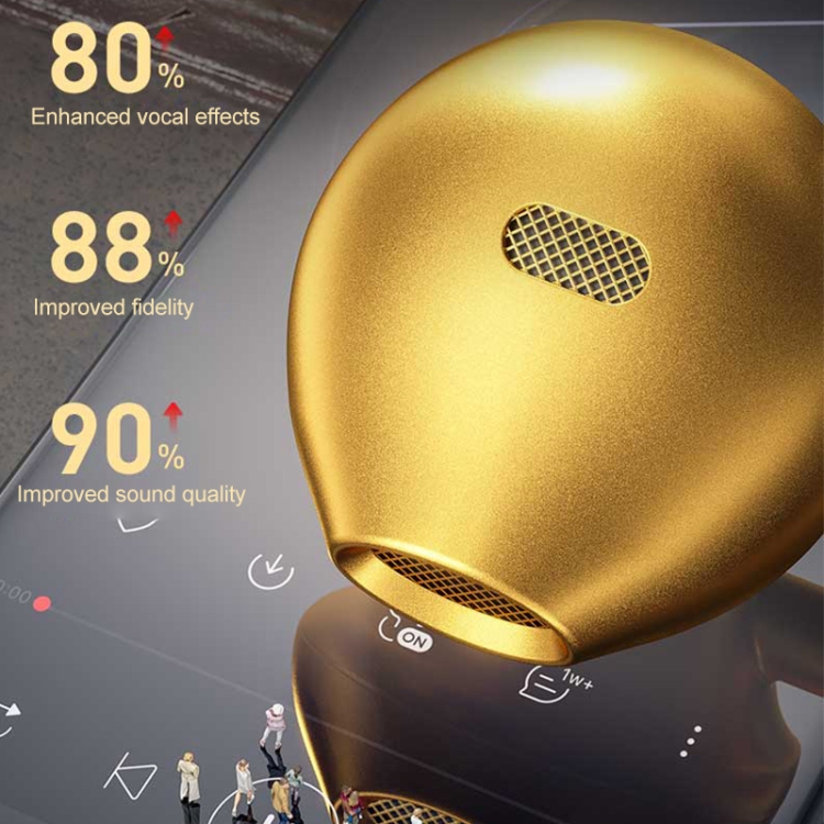 WK YC05 3.5mm Music In Ear Wired Earphone (Gold) WK YC05 3.5mm Music In Ear Wired Earphone (Gold)