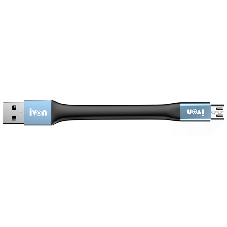 Ivon CA89 2.1A USB vers USB-C / Type C Tresse Câble de données de char