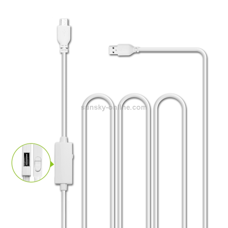 Cable OTG Blanco Micro Usb a USB para Móvil y Tablet Android