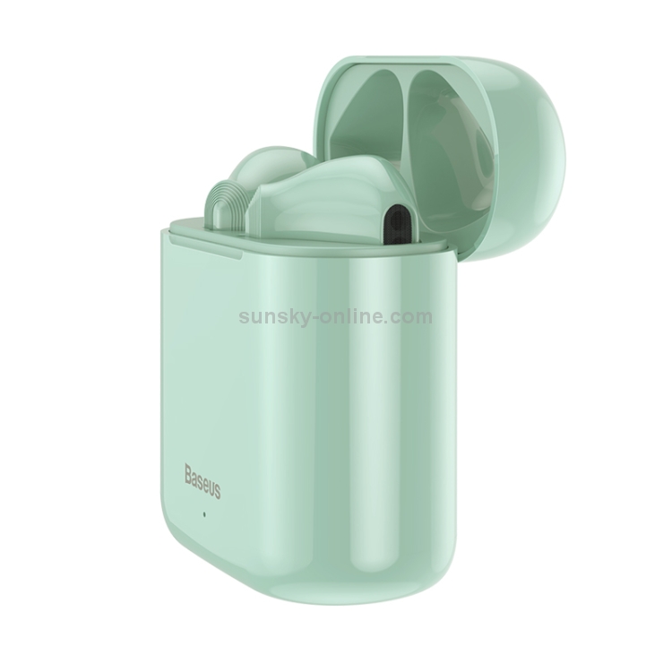 Baseus Encok W09 TWS Bluetooth 5.0 True Wireless Earphones with Charging Case, Support Touch Control(Green) Baseus Encok W09 TWS Bluetooth 5.0 True Wireless Earphones with Charging Case, Support Touch Control(Green)
