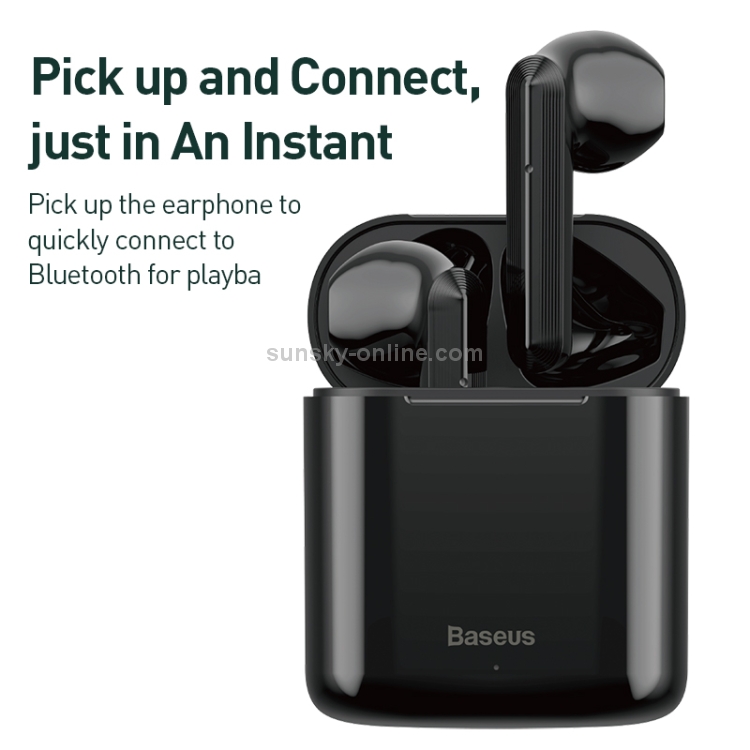 Baseus Encok W09 TWS Bluetooth 5.0 True Wireless Earphones with Charging Case, Support Touch Control(Green) Baseus Encok W09 TWS Bluetooth 5.0 True Wireless Earphones with Charging Case, Support Touch Control(Green)