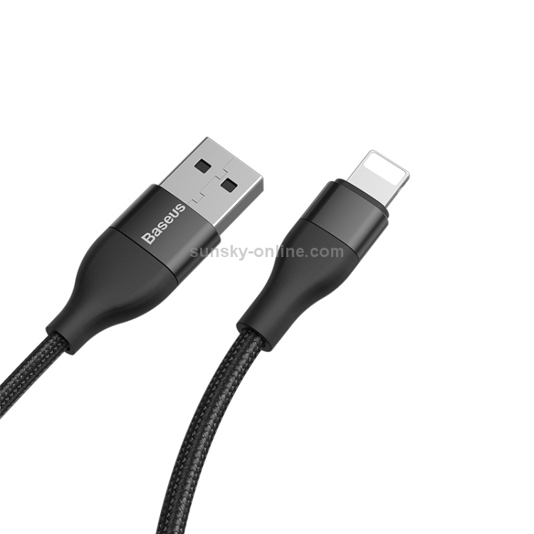 Baseus 18W Max 2 in 1 USB-A + USB-C / Type-C to 8 Pin Data Sync Charging Cable Cable, Length: 1m (Black) Baseus 18W Max 2 in 1 USB-A + USB-C / Type-C to 8 Pin Data Sync Charging Cable Cable, Length: 1m (Black)