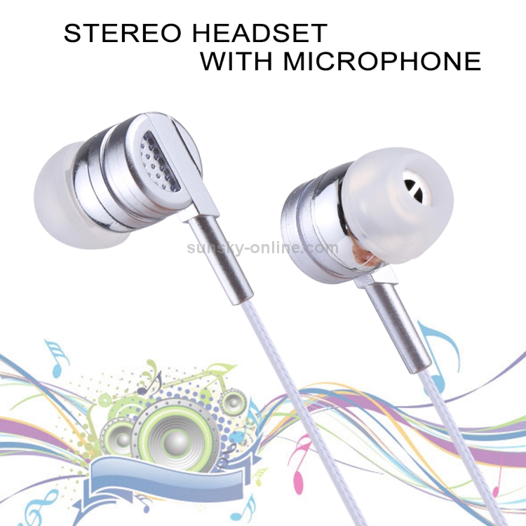 E-03 1.2m Bass Stereo Sound In-ear Wire Control Earphone with Mic E-03 1.2m Bass Stereo Sound In-ear Wire Control Earphone with Mic