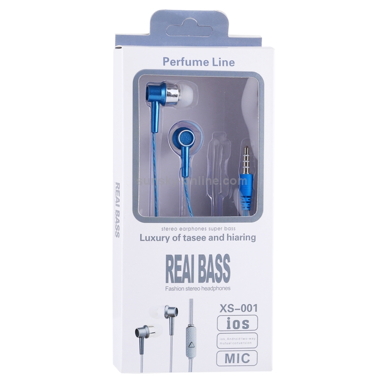 XS-001 1.2m Bass Stereo Sound In-ear Wire Control Sports Earphone with Mic XS-001 1.2m Bass Stereo Sound In-ear Wire Control Sports Earphone with Mic