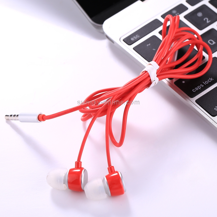 ALEXPRO E110i 1.2m In-Ear Bass Stereo Wired Control Earphones with Mic ALEXPRO E110i 1.2m In-Ear Bass Stereo Wired Control Earphones with Mic