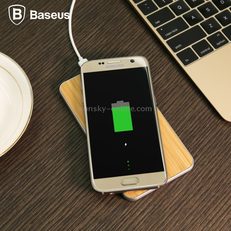 Baseus Flare Series QI Standard Wood Grain Quadrangle Wireless Charger for iPhone 8 / 8 Plus / X & Smart Phones Baseus Flare Series QI Standard Wood Grain Quadrangle Wireless Charger for iPhone 8 / 8 Plus / X & Smart Phones