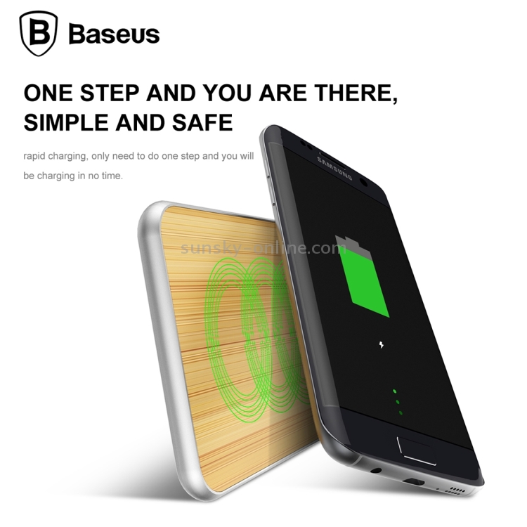 Baseus Flare Series QI Standard Wood Grain Quadrangle Wireless Charger for iPhone 8 / 8 Plus / X & Smart Phones Baseus Flare Series QI Standard Wood Grain Quadrangle Wireless Charger for iPhone 8 / 8 Plus / X & Smart Phones