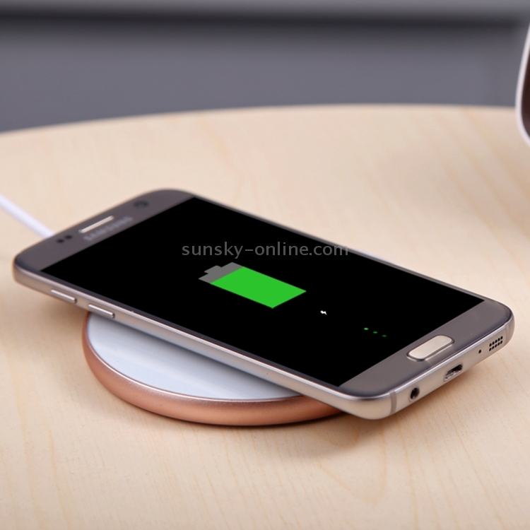 Baseus Flare Series QI Standard Round Wireless Charger for iPhone 8 / 8 Plus / X & Smart Phones(Rose Gold) Baseus Flare Series QI Standard Round Wireless Charger for iPhone 8 / 8 Plus / X & Smart Phones(Rose Gold)