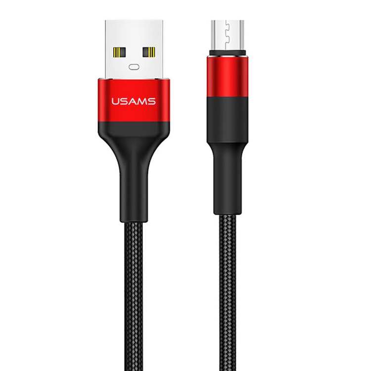 Usams Us Sj U Set Usb To Micro Usb Aluminum Alloy Braided Charge Data Cable Cable