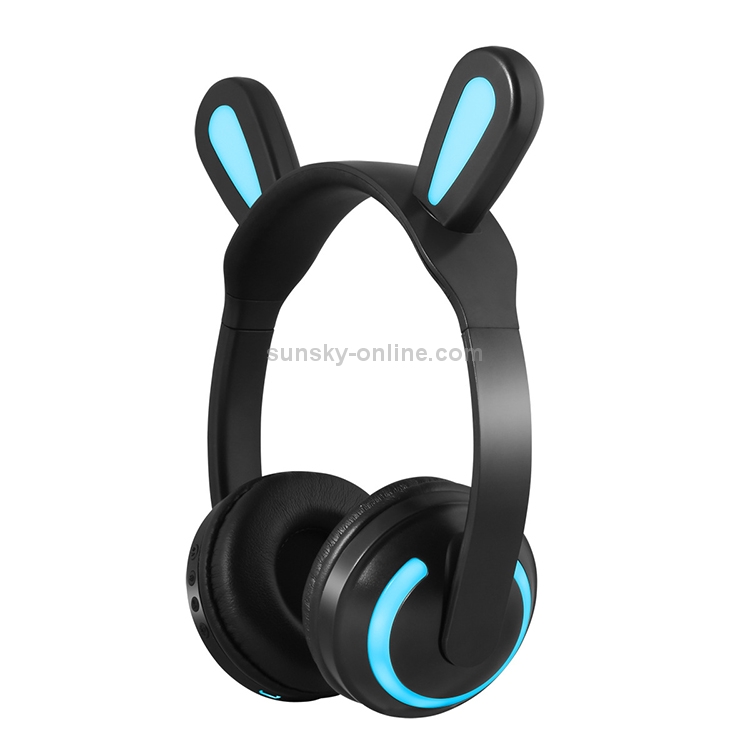 CYKE Glowing Rabbit Ear Stereo Bluetooth V4.2 + EDR Headphone Gaming Headset with LED Light CYKE Glowing Rabbit Ear Stereo Bluetooth V4.2 + EDR Headphone Gaming Headset with LED Light