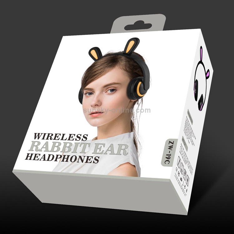 CYKE Glowing Rabbit Ear Stereo Bluetooth V4.2 + EDR Headphone Gaming Headset with LED Light CYKE Glowing Rabbit Ear Stereo Bluetooth V4.2 + EDR Headphone Gaming Headset with LED Light