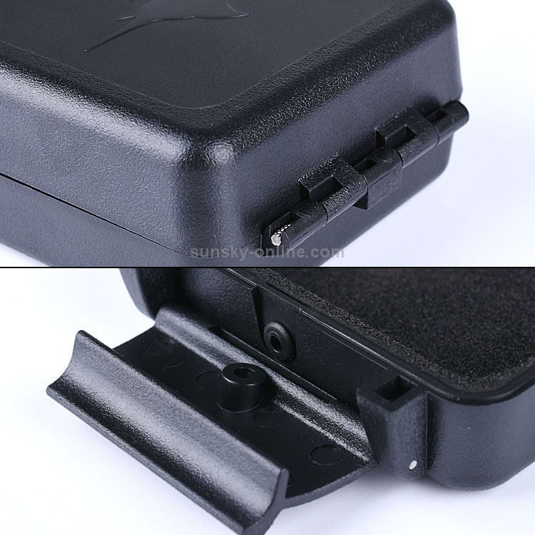 Portable Dustproof Bluetooth Headset Wire Storage Box(Black) Portable Dustproof Bluetooth Headset Wire Storage Box(Black)