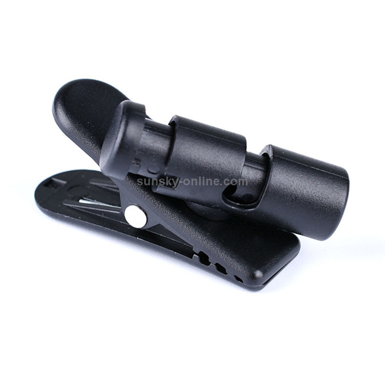 3 PCS Rotatable Headphone Cable Clip DIY Earphone Clamp Fittings (Black) 3 PCS Rotatable Headphone Cable Clip DIY Earphone Clamp Fittings (Black)