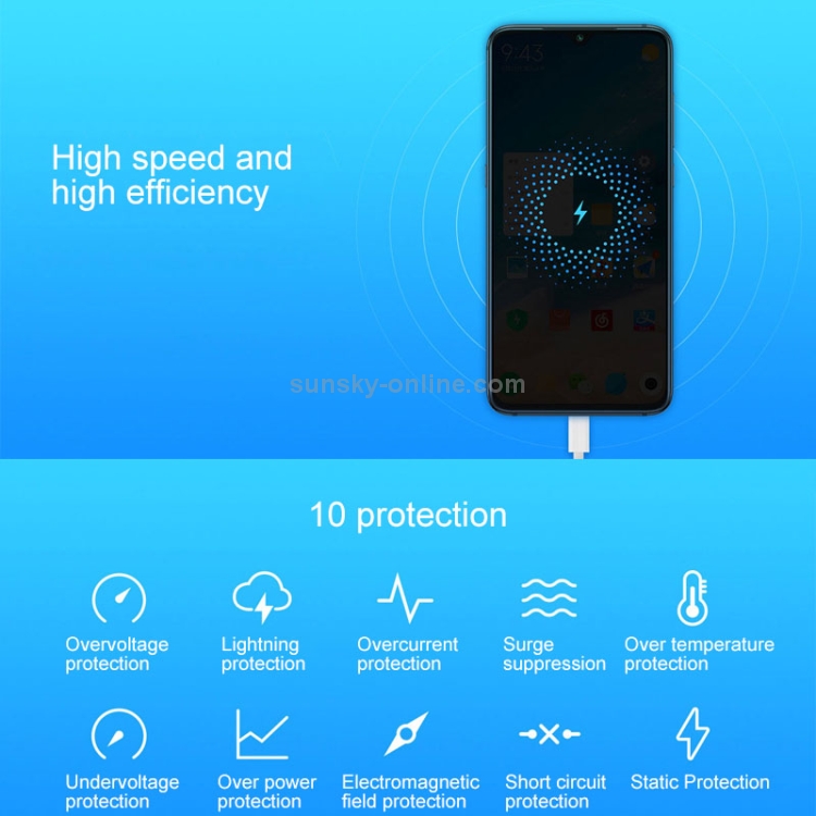 Original Xiaomi 20W Qi Standard High Speed Wireless Charger Kit(White) Original Xiaomi 20W Qi Standard High Speed Wireless Charger Kit(White)