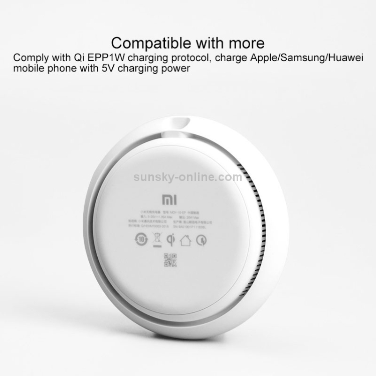 Original Xiaomi 20W Qi Standard High Speed Wireless Charger Kit(White) Original Xiaomi 20W Qi Standard High Speed Wireless Charger Kit(White)