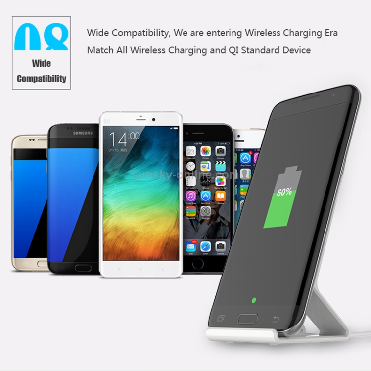 Intelligent Portable Vertical Design Qi Standard Wireless Charging Stand with LED Breathing Lamp Intelligent Portable Vertical Design Qi Standard Wireless Charging Stand with LED Breathing Lamp