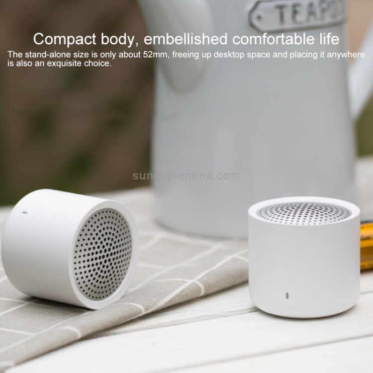 2 PCS Original Xiaomi Bluetooth 5.0 Mini Portable Wireless Stereo Bluetooth Speaker(White) 2 PCS Original Xiaomi Bluetooth 5.0 Mini Portable Wireless Stereo Bluetooth Speaker(White)