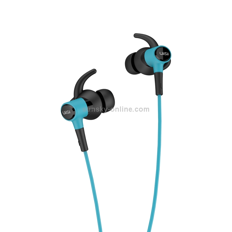 UiiSii HI-710 Universal HIFI IPX4 Waterproof Hanging Ear Sports In-Ear Earphone (Blue) UiiSii HI-710 Universal HIFI IPX4 Waterproof Hanging Ear Sports In-Ear Earphone (Blue)