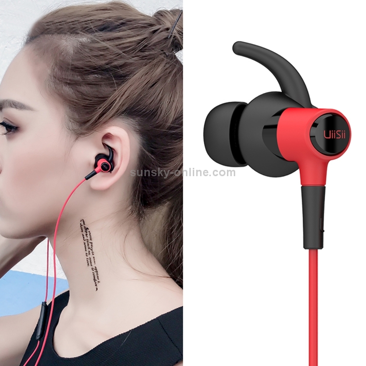 UiiSii HI-710 Universal HIFI IPX4 Waterproof Hanging Ear Sports In-Ear Earphone (Blue) UiiSii HI-710 Universal HIFI IPX4 Waterproof Hanging Ear Sports In-Ear Earphone (Blue)