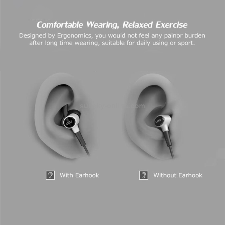UiiSii HI-710 Universal HIFI IPX4 Waterproof Hanging Ear Sports In-Ear Earphone (Blue) UiiSii HI-710 Universal HIFI IPX4 Waterproof Hanging Ear Sports In-Ear Earphone (Blue)