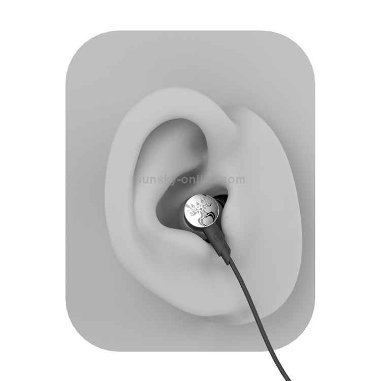 UiiSii HI-805 Beijing Opera Mask Pattern Creative Universal Bass In-Ear Earphone(Silver) UiiSii HI-805 Beijing Opera Mask Pattern Creative Universal Bass In-Ear Earphone(Silver)