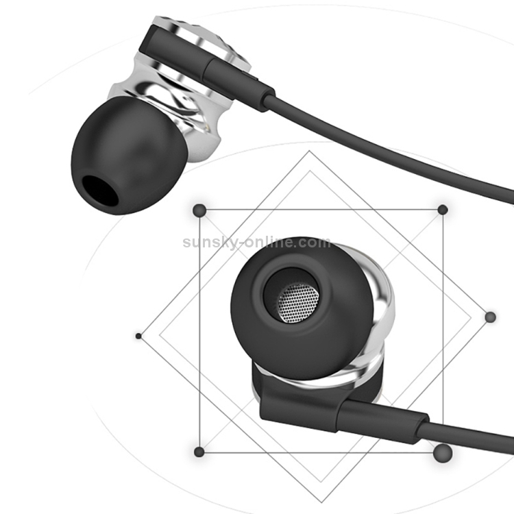 UiiSii HI-905 Universal HIFI Moving Iron + Moving Coil In-Ear Earphone (Silver) UiiSii HI-905 Universal HIFI Moving Iron + Moving Coil In-Ear Earphone (Silver)