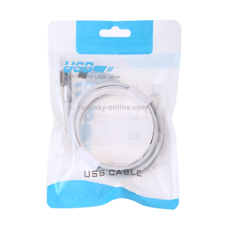 USB-C / Type-C Male to 5 Pin MagSafe 1 (L-Lip) Male Charging Data Cable for MacBook USB-C / Type-C Male to 5 Pin MagSafe 1 (L-Lip) Male Charging Data Cable for MacBook
