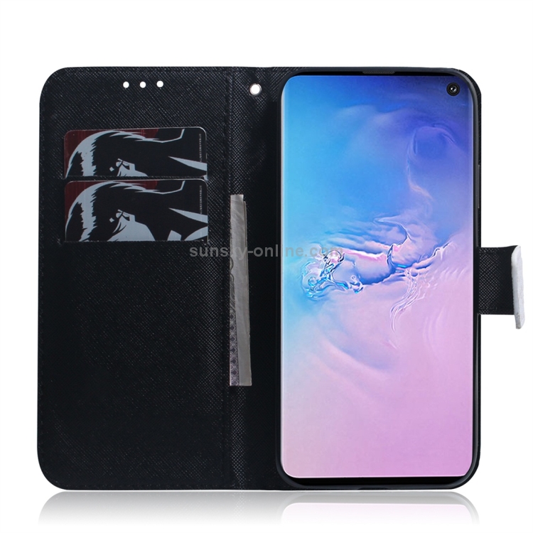 Anger Pattern Coloured Drawing Horizontal Flip Leather Case for Galaxy S10, with Holder & Card Slots & Wallet Anger Pattern Coloured Drawing Horizontal Flip Leather Case for Galaxy S10, with Holder & Card Slots & Wallet