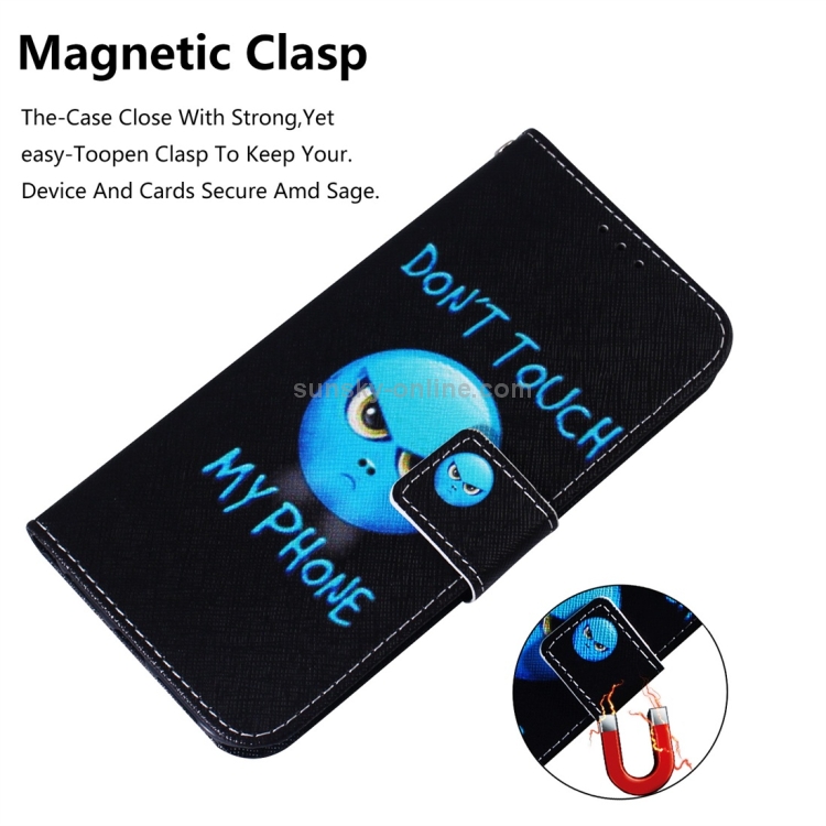 Anger Pattern Coloured Drawing Horizontal Flip Leather Case for Galaxy S10, with Holder & Card Slots & Wallet Anger Pattern Coloured Drawing Horizontal Flip Leather Case for Galaxy S10, with Holder & Card Slots & Wallet