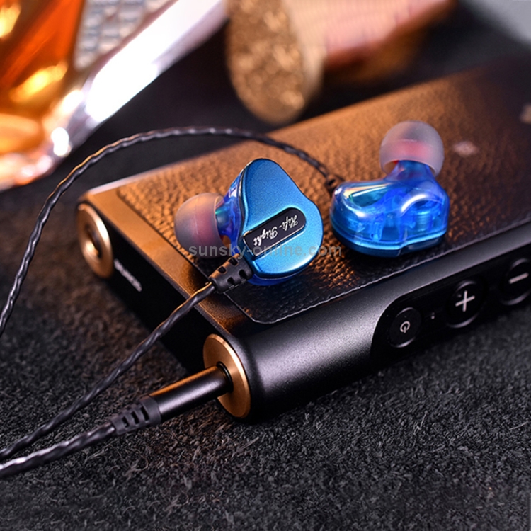 QKZ CK2 HIFI In-ear Four-unit Music Headphones (Blue) QKZ CK2 HIFI In-ear Four-unit Music Headphones (Blue)