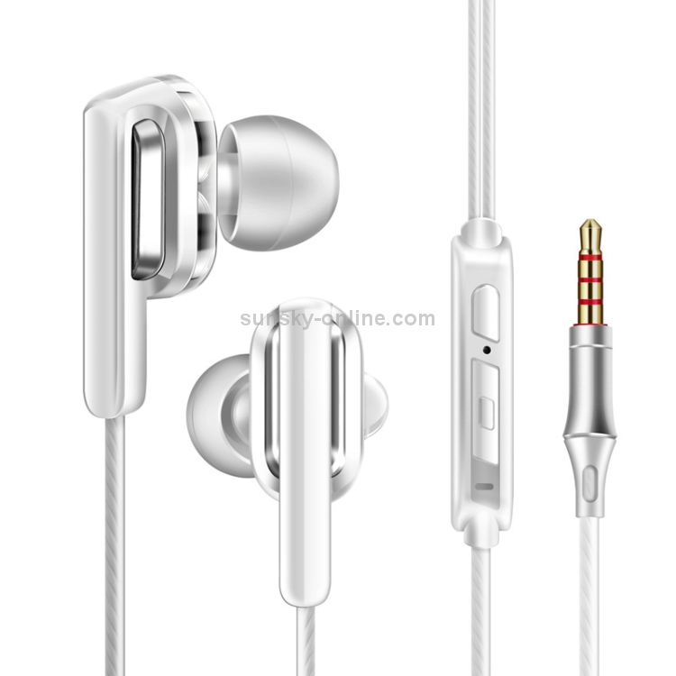 QKZ CK3 HIFI In-ear Four-unit Music Headphones (White) QKZ CK3 HIFI In-ear Four-unit Music Headphones (White)