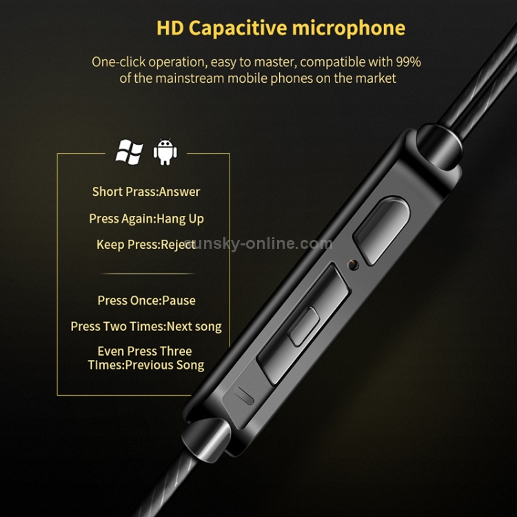 QKZ CK3 HIFI In-ear Four-unit Music Headphones (White) QKZ CK3 HIFI In-ear Four-unit Music Headphones (White)